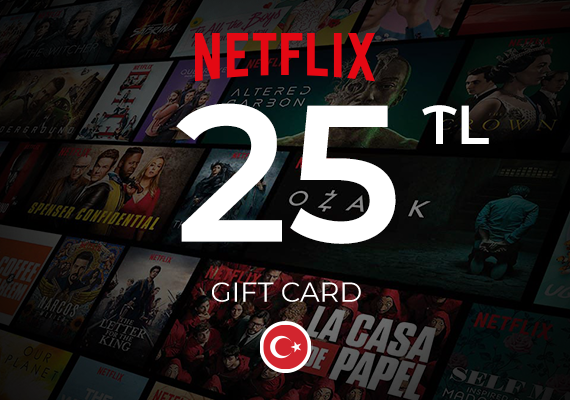 Netflix Gift Card Tl Key Turkey